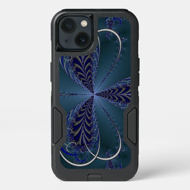 Dragonfly Wings in Abstract Otterbox iPhone Case (Back)