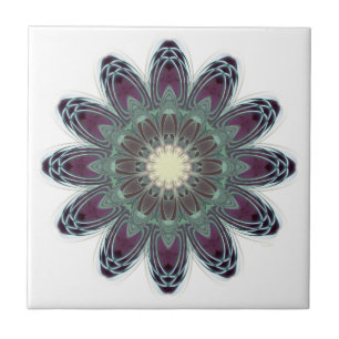 Dragonfly Wings Mandala Tile