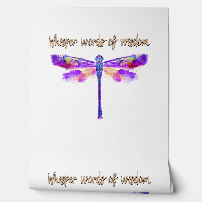 dragonfly wings wallpaper  (Unrolling)