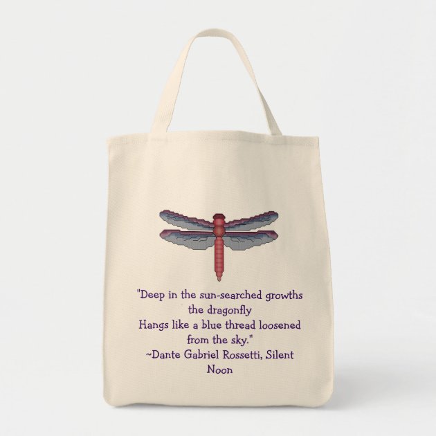 Dragonfly - Artful Tote Bag – c.lizzy's