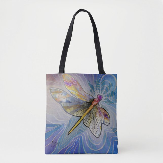 Dragonfly Woman tote (Front)