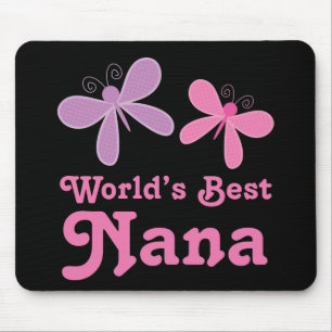 Dragonfly World's Best Nana Gift Mouse Pad