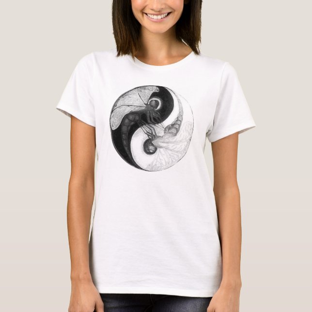 Dragonfly Yin Yang T-shirt (Front)