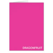 Dragonfruit pink color name (Front)