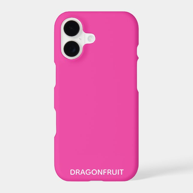Dragonfruit pink color name Case-Mate iPhone case (Back)