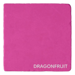 Dragonfruit pink color name trivet