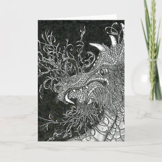 Dragonheart:  The Wise Dragon Card (Front)