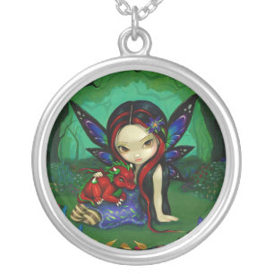 Dragonling Garden 1 NECKLACE dragon fairy