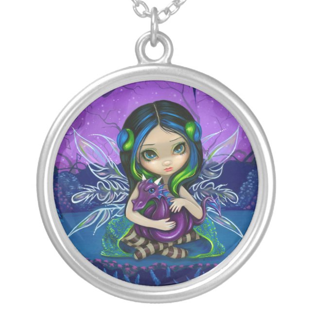Dragonling Garden 2 NECKLACE dragon fairy (Front)