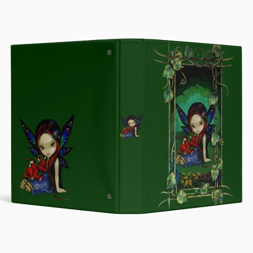 Dragonling Garden I fairy dragon Binder