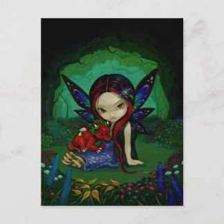 "Dragonling Garden I" Postcard
