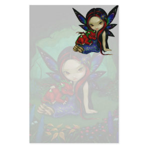 "Dragonling Garden I" Stationery