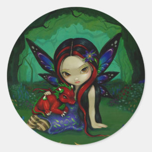 "Dragonling Garden I" Sticker