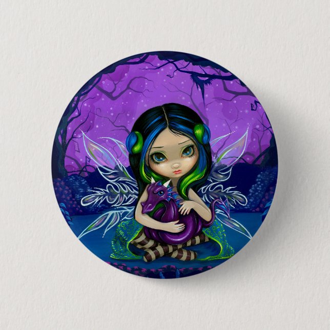 "Dragonling Garden II" Button (Front)