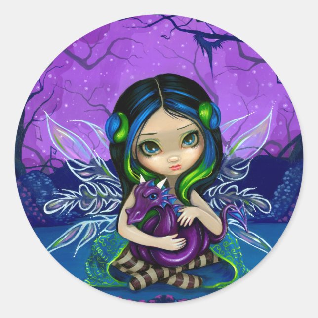 "Dragonling Garden II" Sticker (Front)