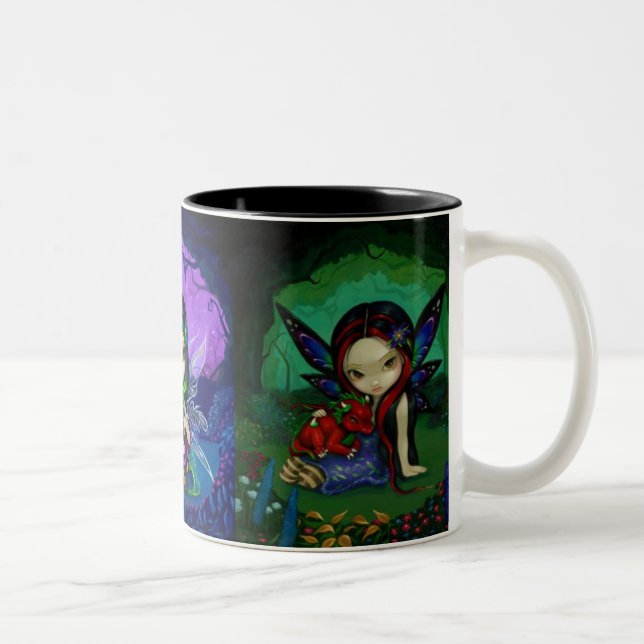 "Dragonling Garden" Mug (Right)