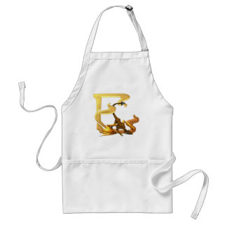 Dragonlore Initials E Adult Apron
