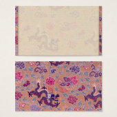 Dragons and Flowers (Front & Back)