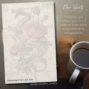 Dragons and Medieval-Influenced Design Stationery