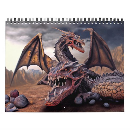 Dragons  calendar