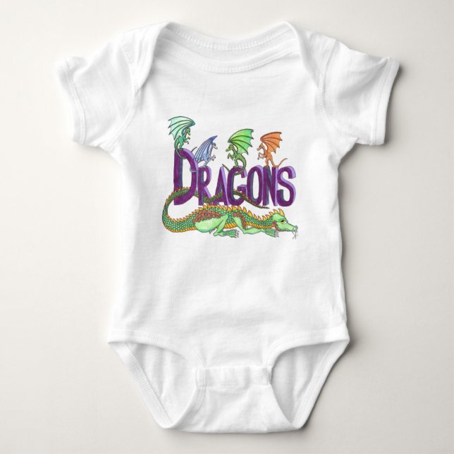 Dragons, dragons everywhere! Infant Creeper (Front)