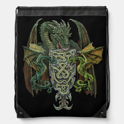 Dragons Drawstring Bag