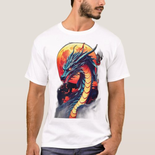 Dragons Ember Elegance T_Shirt