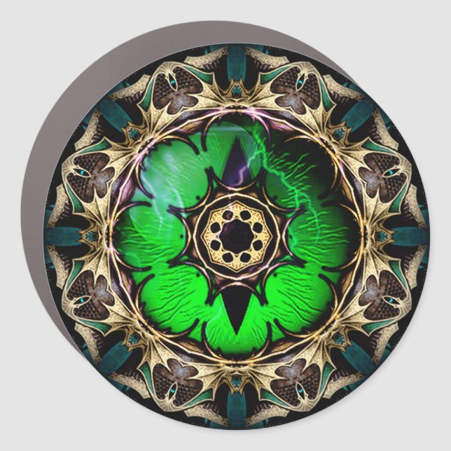 Dragon's Eye Car Magnet (Front)