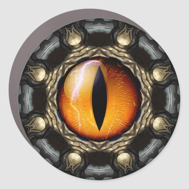 Dragon's Eye Car Magnet (Front)