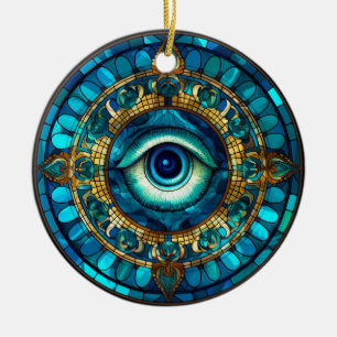 Dragon's Eye Ceramic Ornament