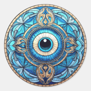 Dragon's Eye Classic Round Sticker