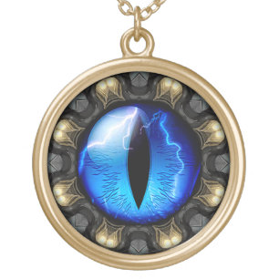 Dragon's Eye Gold Plated Necklace