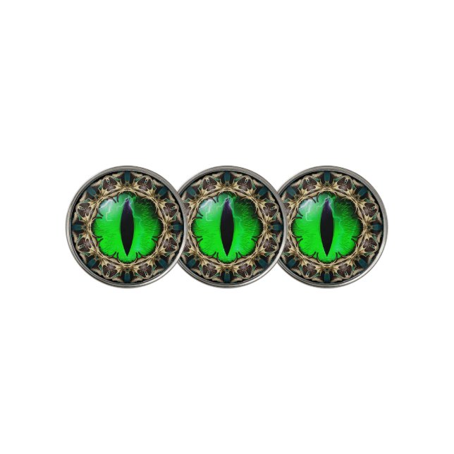 Dragon's Eye Golf Ball Marker (3 Up)