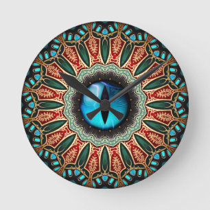 Dragon's Eye Round Clock