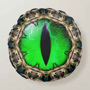 Dragon's Eye Round Pillow