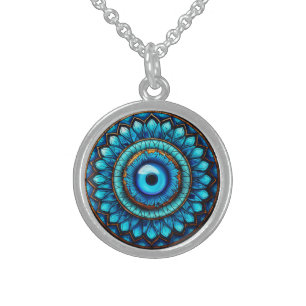 Dragon's Eye Sterling Silver Necklace