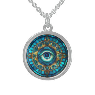 Dragon's Eye Sterling Silver Necklace