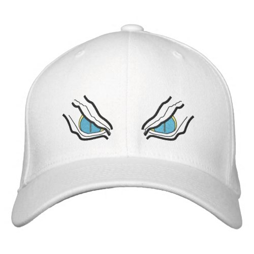 dragons eyes embroidered baseball cap
