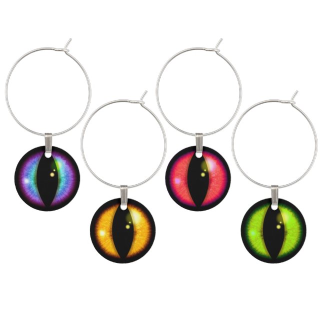 Dragons Eyes Wine Charm (Staggered)