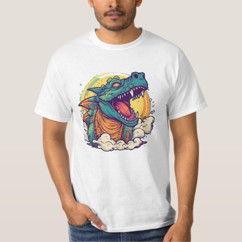Dragons Fury Apparel Vent frustration with fiery T_Shirt