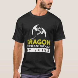 Dragon's Fury: Epic T-Shirt Design