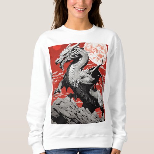 Dragons Fury Katsuhiro Otomo_Inspired Sweatshirt