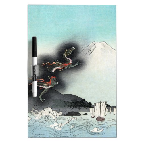 Dragons Fury Sea Battle for Mount Fuji Japan Dry Erase Board