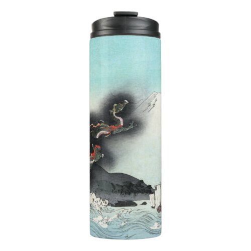 Dragons Fury Sea Battle for Mount Fuji Japan Thermal Tumbler