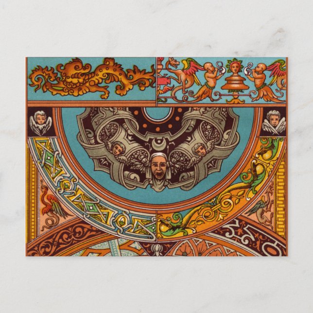 Dragons & Gargoyles Postcard (Front)