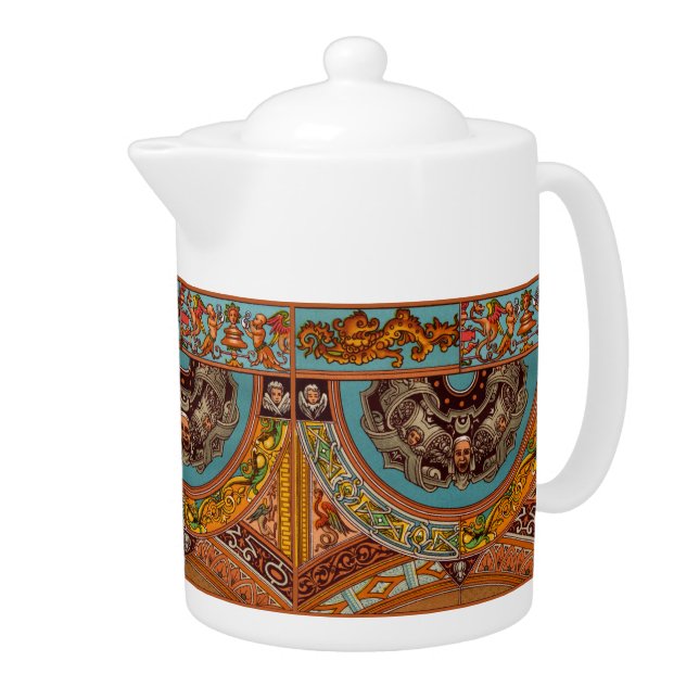 Dragons & Gargoyles Teapot (Right)