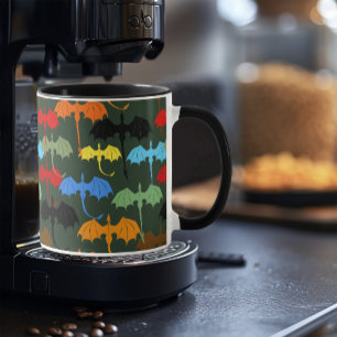 Dragons Green Flight Fantasy Mug