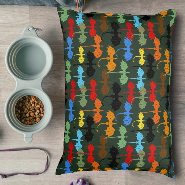 Dragons Green Flight Fantasy Pet Bed (Creator Uploaded)