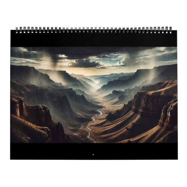 Dragons, Griffins, Vampires and desolate areas... Calendar (Cover)