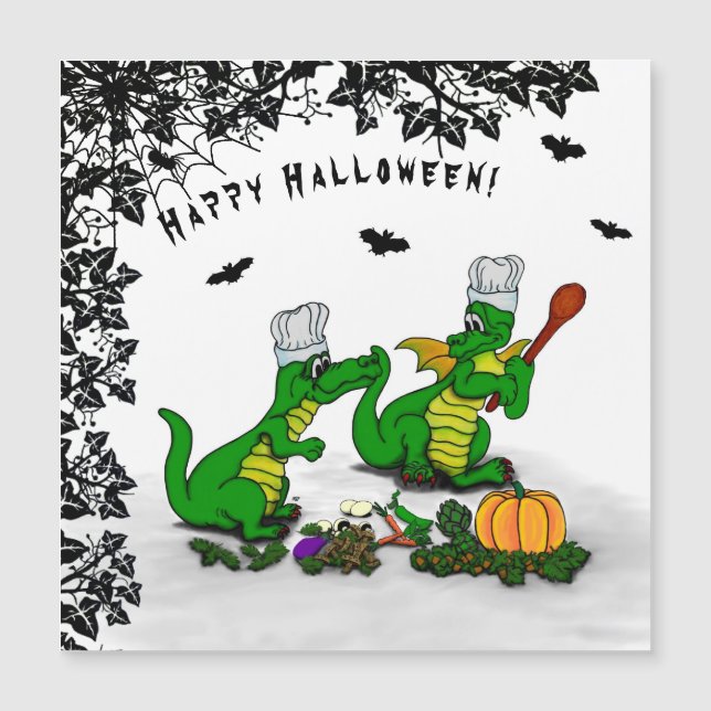 Dragons - Happy Halloween ! Today I will cook (Front)